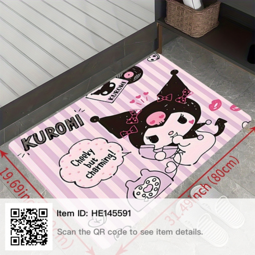 Sanrio Kuromi Rug